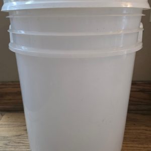 5 Gl. Pale - Raw Unscreened Honey